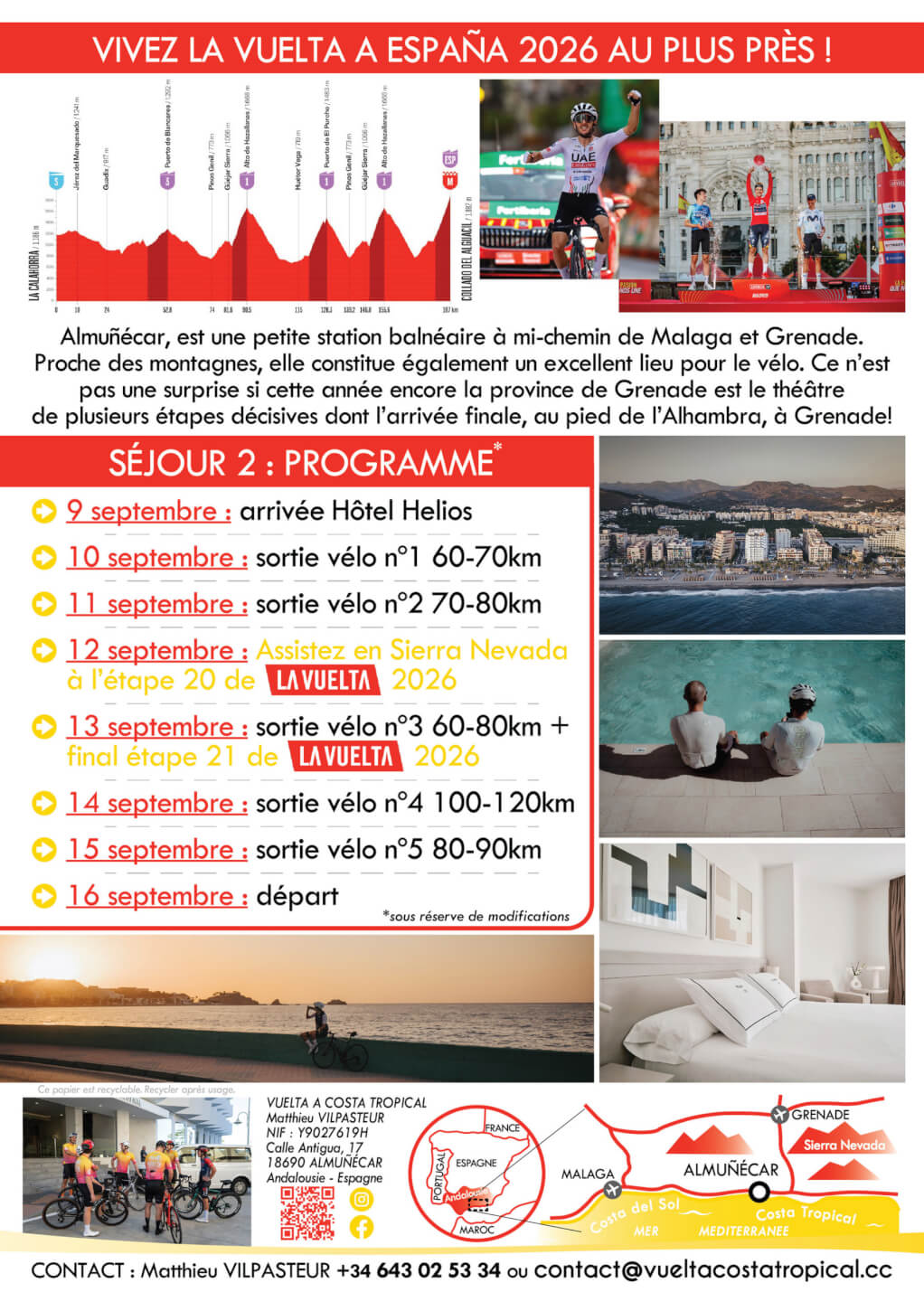 Stage Tour d'Espagne - Vuelta a España