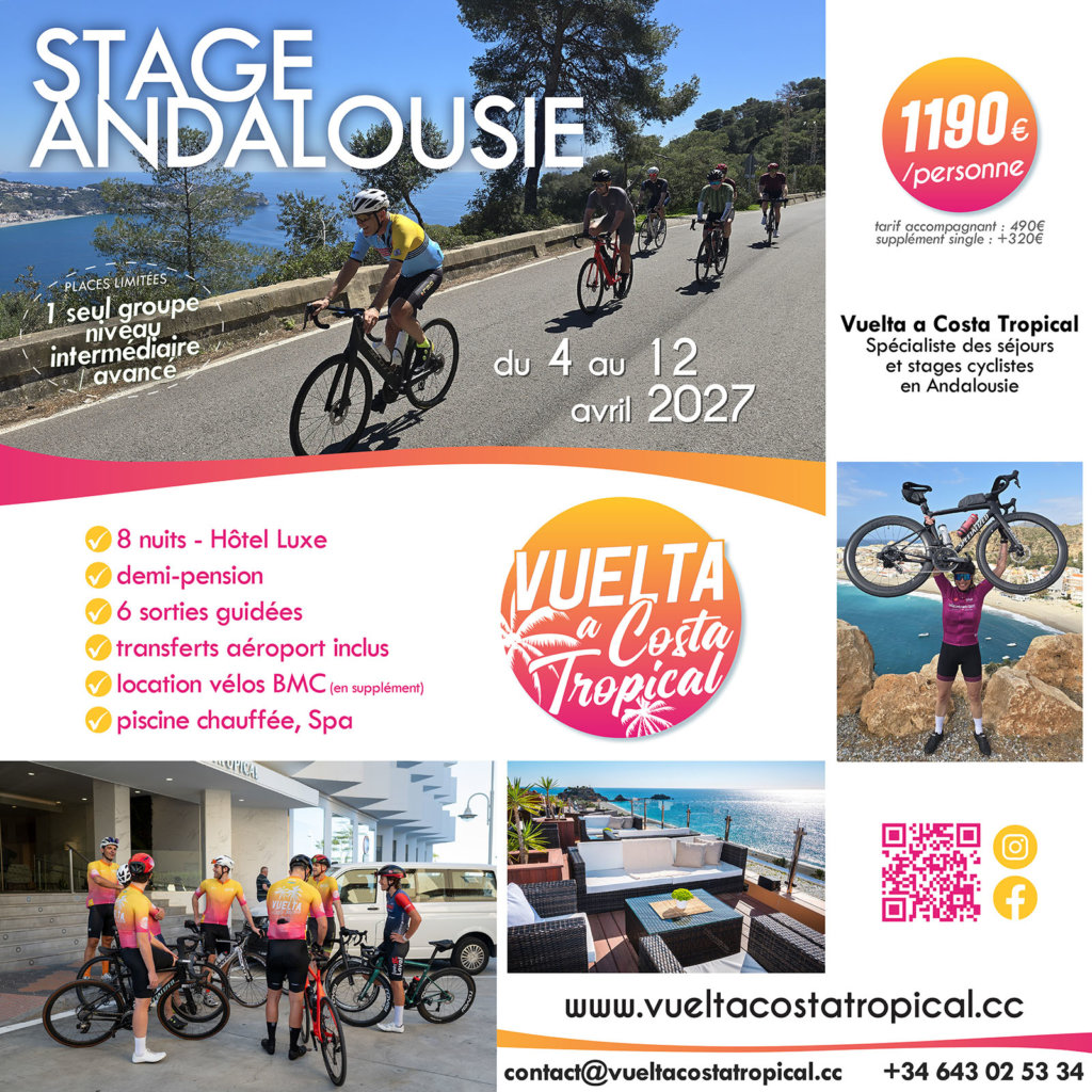 stage vélo espagne 2027 andalousie